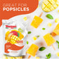 Mazzoni Mango Puree, 100% Pure Mango, Just Fruit, No Sugar Added, 2.2 Lbs (35.2 Oz) Real Fruit For Smoothies, Drinks, Cocktails,