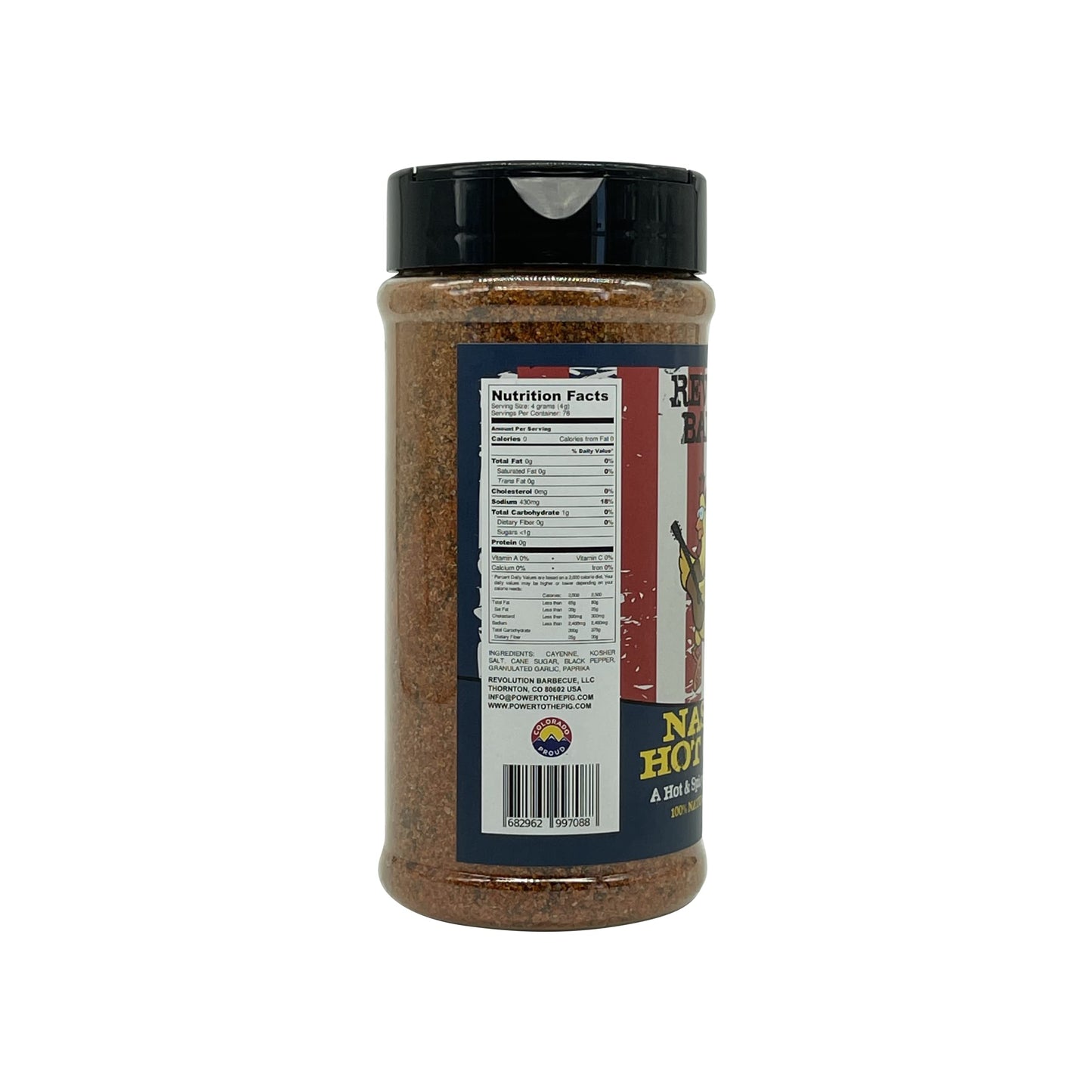 Nashville Hot Chicken - Hot And Spicy Rub From The Music City - 100% Natural Gluten Free Gmo Free