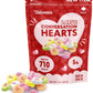 Taboom Valentines Day Bulk Conversation Hearts Candy - 5 lb Resealable Bag, Crunchy Treats for Kids Classrooms & Candy Buffets