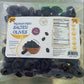 NaturalZing Pitted Peruvian Black Botija Olives, Sea-Salt Cured, Low Temperature Dried, 8 oz - Hand Selected for Quality