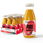 Pomona Organic Apple Juice (Pack Of 12), Cold Pressed Usda Organic Juices, Apples And Lemon Juice, No Added Sugar, Not From Concentrate, Vegan, Kosher, Non Gmo, Pasteurized, 8.4 Oz Glass Bottles