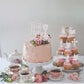 ZHUOWEISM Cupcake Toppers, 25 PCS Glitter First Communion Decorations, Silver, Bamboo, Small Size
