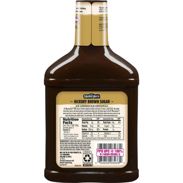 Kc Masterpiece Hickory Brown Sugar Barbecue Sauce, 40 Ounces