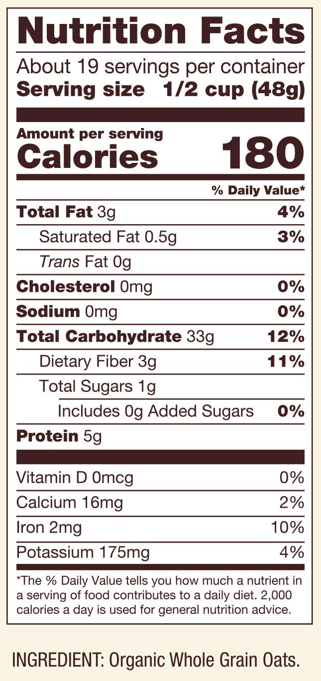 Bob'S Red Mill Organic Old Fashioned Rolled Oats 32 Oz ( Pack - 3 )