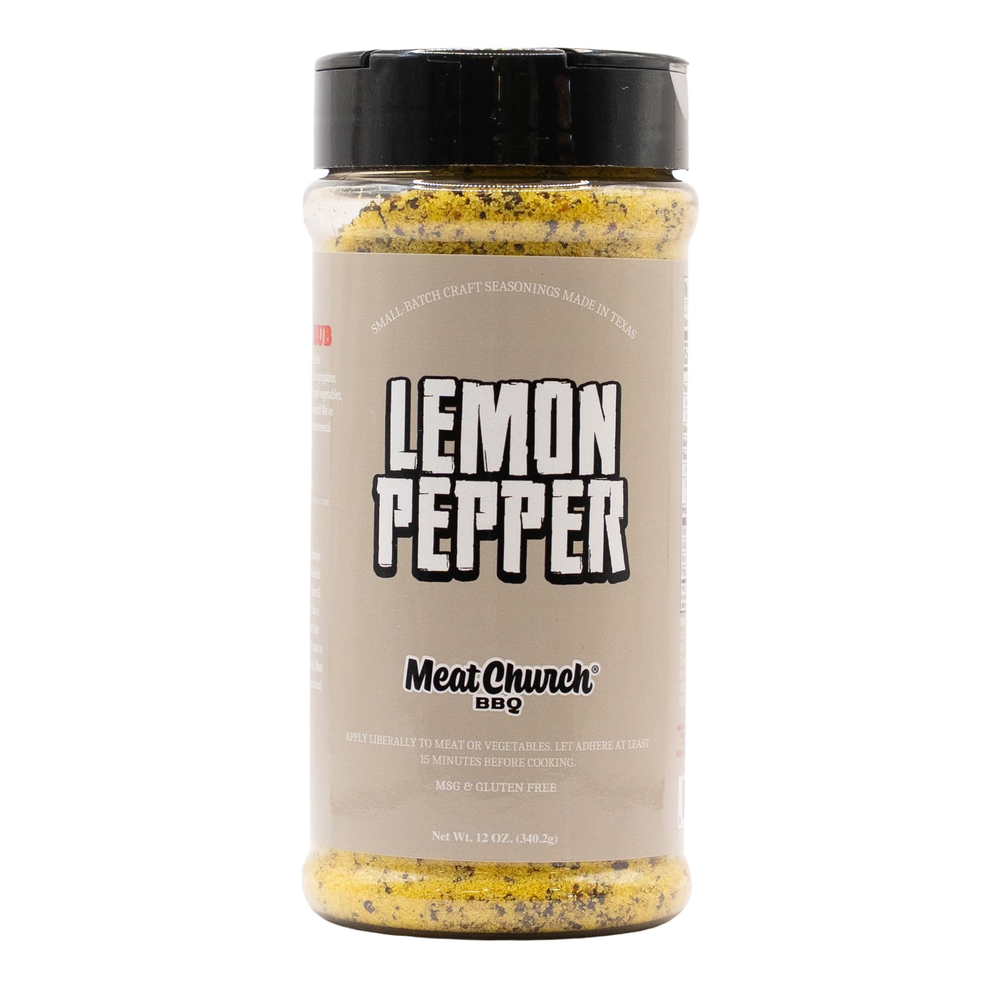 Meat Church Lemon Pepper Seasoning 12OZ