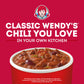 Wendys Chili With Beans, Canned Chili, 15 oz.