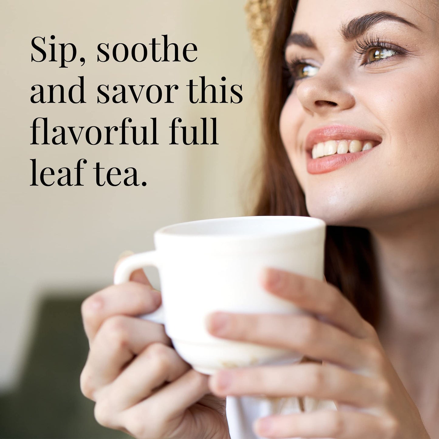 The Republic Of Tea Ginger Peach Black Full-Leaf Loose Tea 3.5 Oz Bag, Steeps 50 Cups | Caffeinated