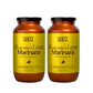 Summer Lemon Marinara Pasta Sauce, 25 Oz Jar (2-Pack), Fresh Citrus Zest, Gluten-Free, Non-GMO, Multi-Use Tomato Sauce with Clea
