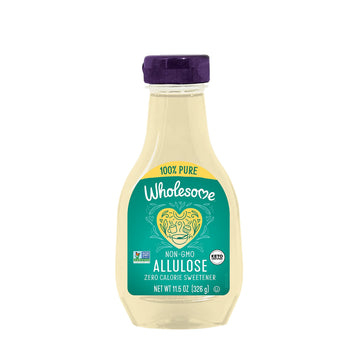 Wholesome Sweeteners 11.5-Ounce Allulose, Zero Calorie Sweetener, Keto Friendly, Non Gmo, Non-Erythritol, Gluten Free & Vegan Li