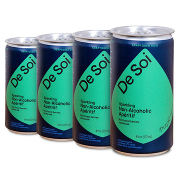 De Soi Purple Lune By Katy Perry - Sparkling Beverages, Natural Botanical, Adaptogen Drink, Cherry, Ashwagandha, Green Tea, Vega