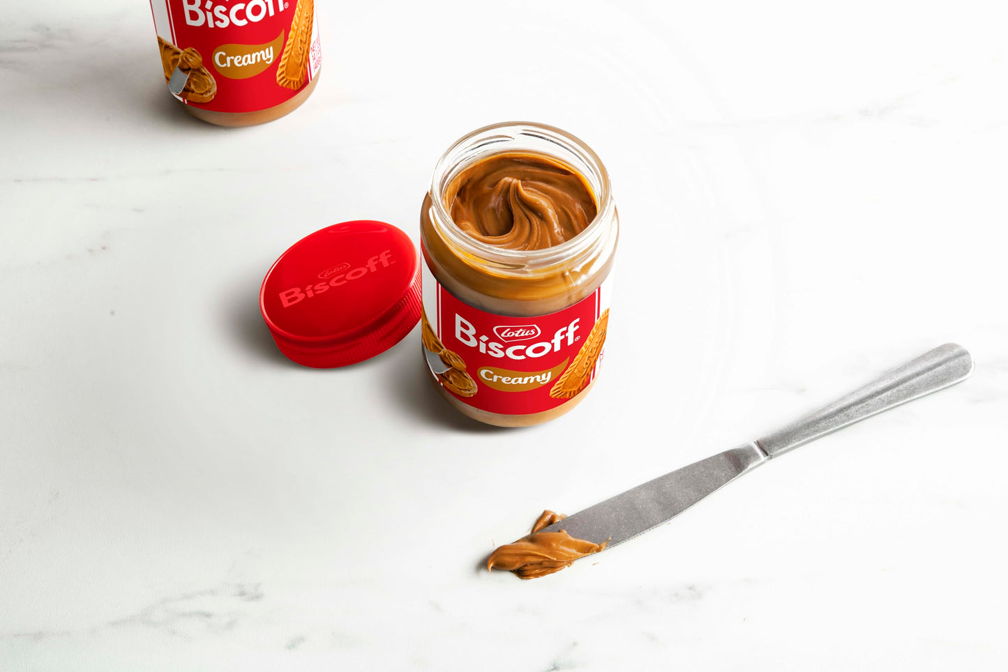 Lotus Biscoff Cookie Butter Spread, Creamy, Non Gmo + Vegan, 25.4Oz