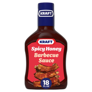 Kraft Spicy Honey Slow-Simmered Bbq Barbecue Sauce (18 Oz Bottle)