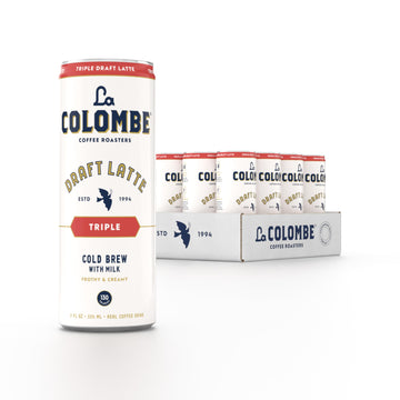 La Colombe Coffee, Triple Draft Latte, 11 Fl Oz Cans (Pack Of 12), Coffeehouse Quality Cold Brew, Specialty Grade Coffee Beans, 