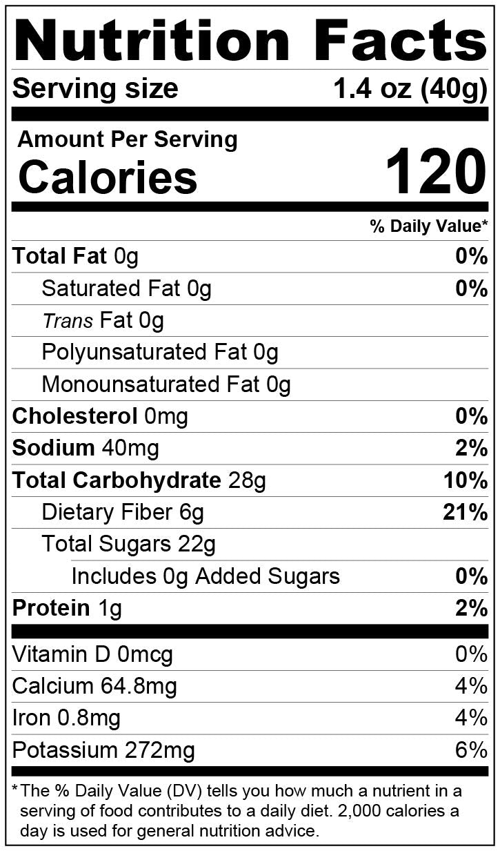 Anna and Sarah Organic Dried Figs 1 Lb