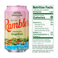 RAMBLER Variety Pack Sparkling Water, Texas Limestone Filtered, 12-Ounce Cans, 24 Total (8-Pack Each x 3 Flavors)