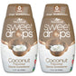 Sweetleaf Sweet Drops Coconut Stevia Liquid Sweetener - Flavor Foods, Keto Coffee With Sugar Free, Zero Calorie, Non-Glycemic Re