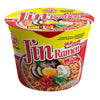 Ottogi Jin Ramen Spicy, Korean Style Instant Noodle, Rich Spicy Flavor, Instant Cup Bowl Ramen, Best Tasting Ramyun, Traditional Gourmet Taste [6 Bowl] (110Gx6)-1 Box