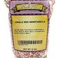 Christmas Jingle Mix Nonpareils  Red  Green and White Sprinkles  Bulk Size (1lb. Resealable Zip Lock Stand Up Bag)