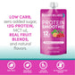 Designer Wellness Protein Smoothie, Real Fruit, 12g Protein, Low Carb, Gluten-Free, Raspberry Passion Fruit, 4.2 Fl Oz (Pack of 24)