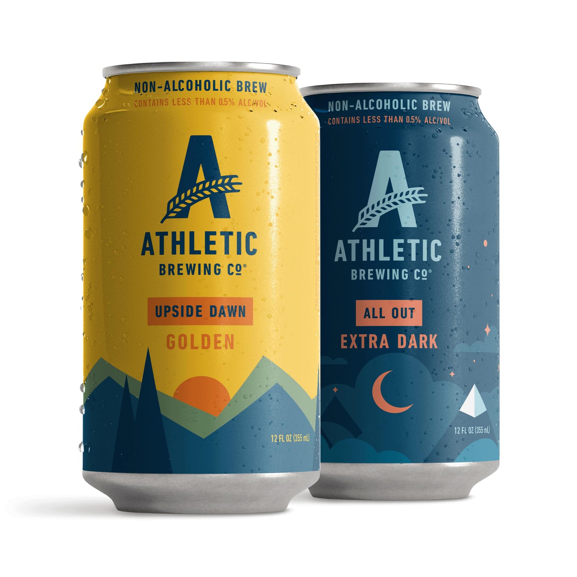 Athletic Brewing Company Non-Alcoholic Beer, Vegan, Low Calorie, 12 Fl Oz Cans, 12 Pack