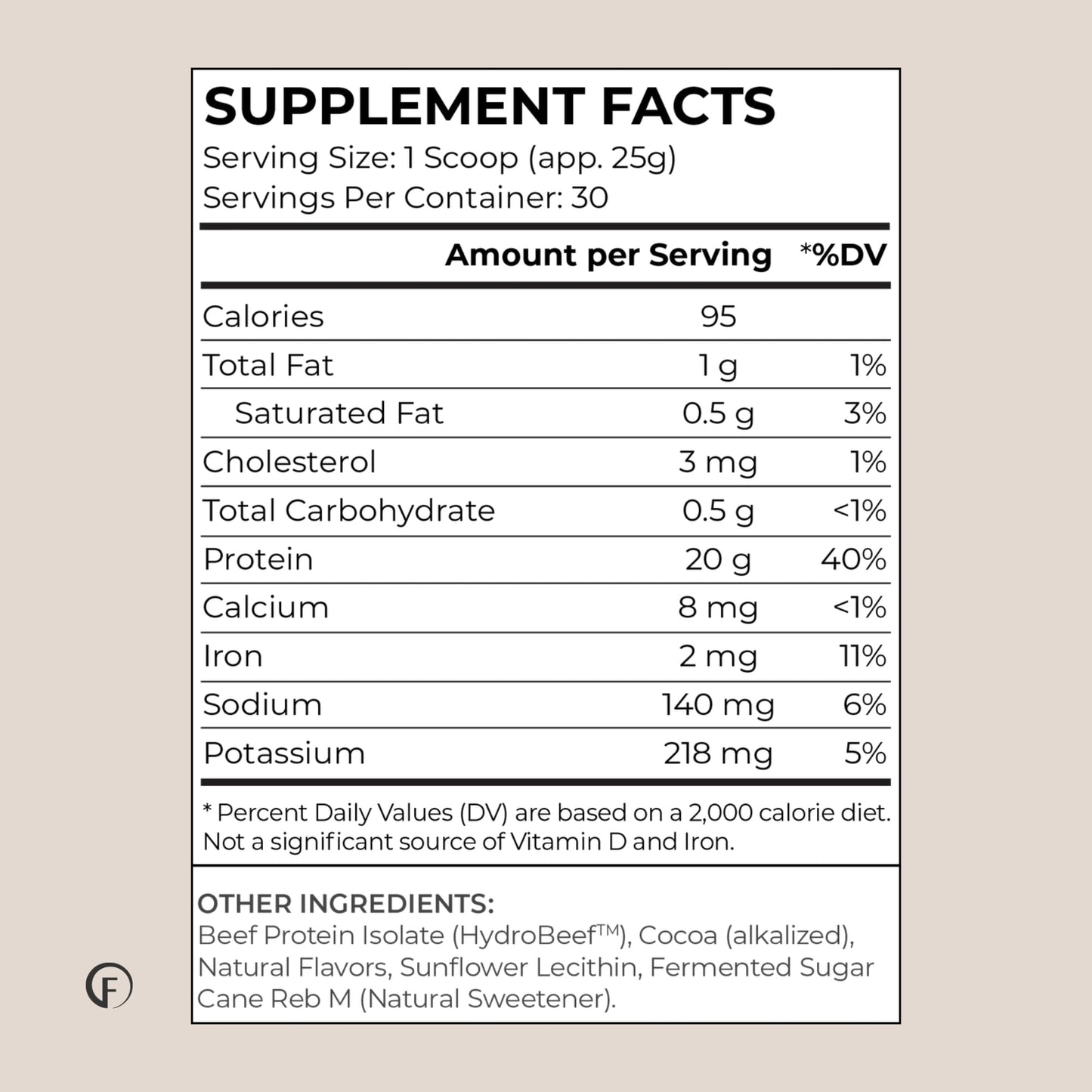Faster Way - Protein Powder - Hydrolyzed Grass Fed Beef - 20g of Protein Per Serving - Muscle Growth & Recovery - 9 Essential Am