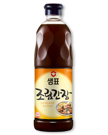 Sempio Soy Sauce For Braising - Balanced Flavor Enhancer For Braised Dishes, Korean, Asian Food, Made In Korea. (29.08 Fl Oz / 860Ml, Vegan, Non-Gmo)