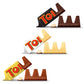 Toblerone Tiny Assorted Chocolate Bars Variety Pack, Mini, 27 Pieces (Milk, Dark, White)
