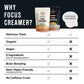 Rising Tide Focus Mushroom Coffee Creamer - Creamy Coconut Powdered Creamer - Superfood Blend For Enhanced Energy And Focus - No