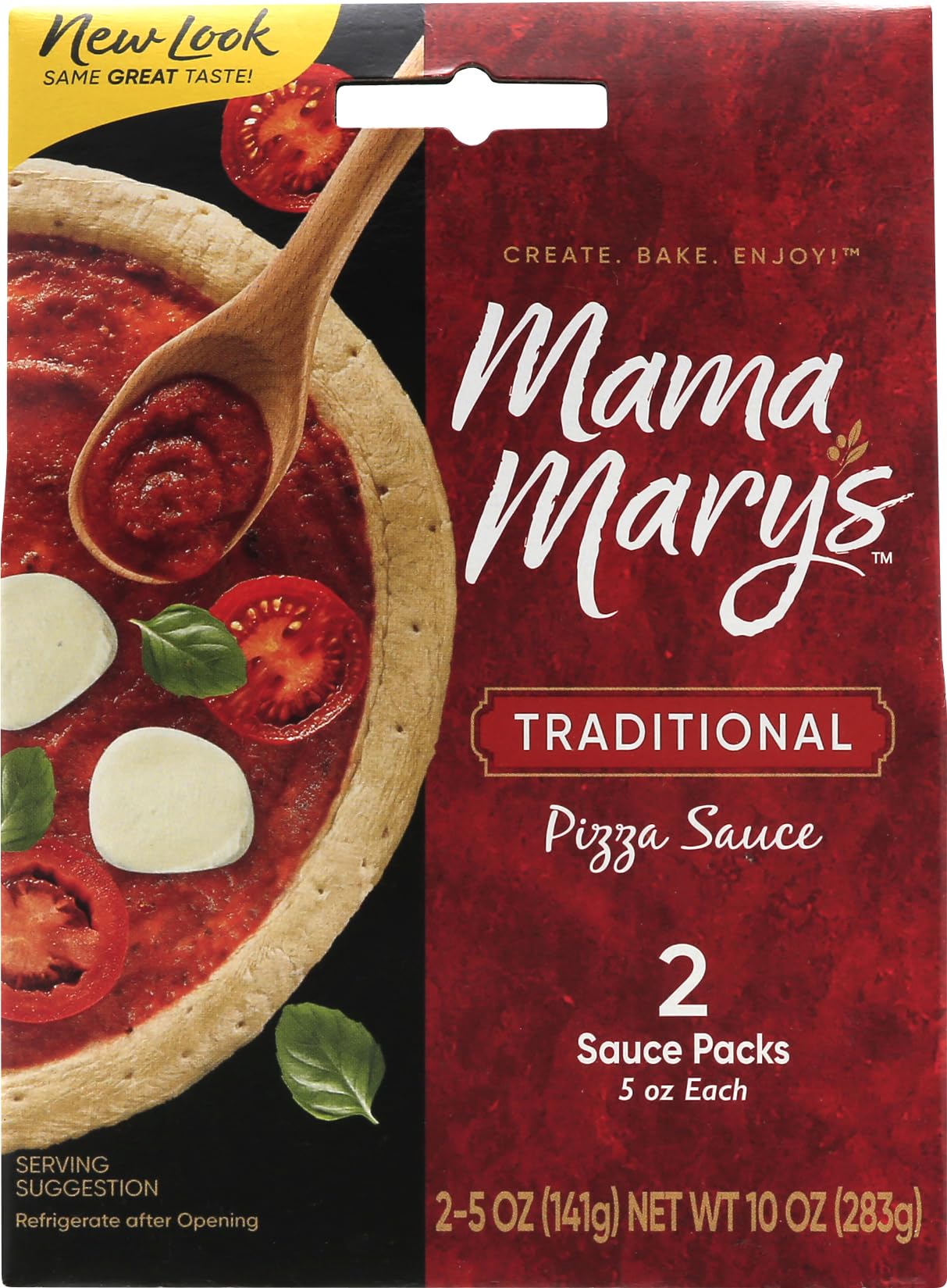 Mama Marys Original Pizza Sauce Pouch, 2 Count