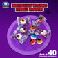 Amos Gummy Eyeball Halloween Candy Eye Candy  for Kids & Parties  3D Gummy Eyeballs  Individually Wrapped Sharing  9oz Bag