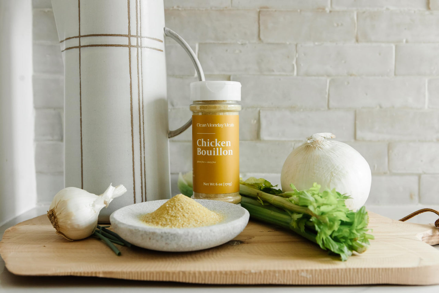 Clean Monday Meals | Chicken & Beef Bouillon | Gluten-Free  No artificial flavors or additives | Two Pack
