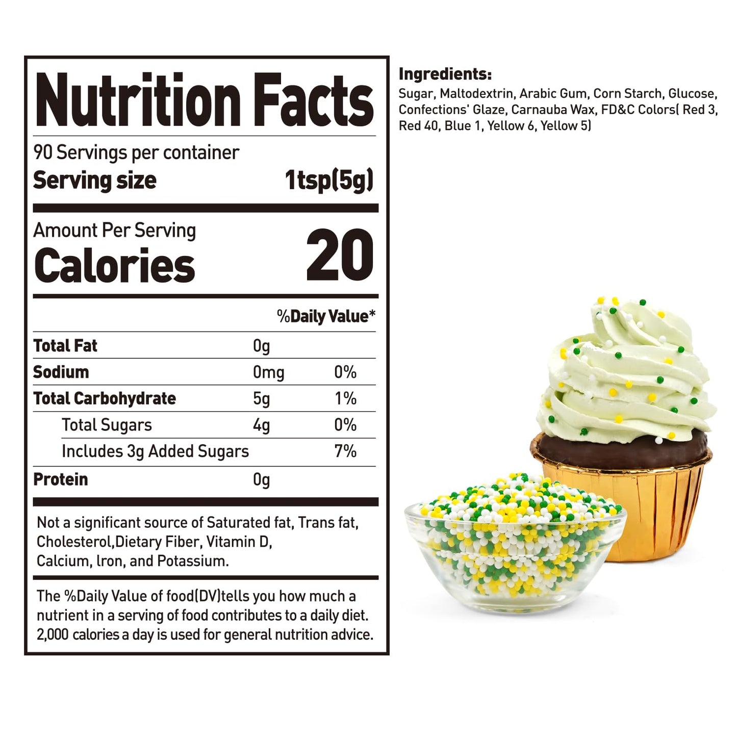Edible Easter Nonpareils Sprinkles, Food Grade, 800G, Cupcake Decorations & Cake Topper, Donut, Ice Cream, Wedding Party Valenti