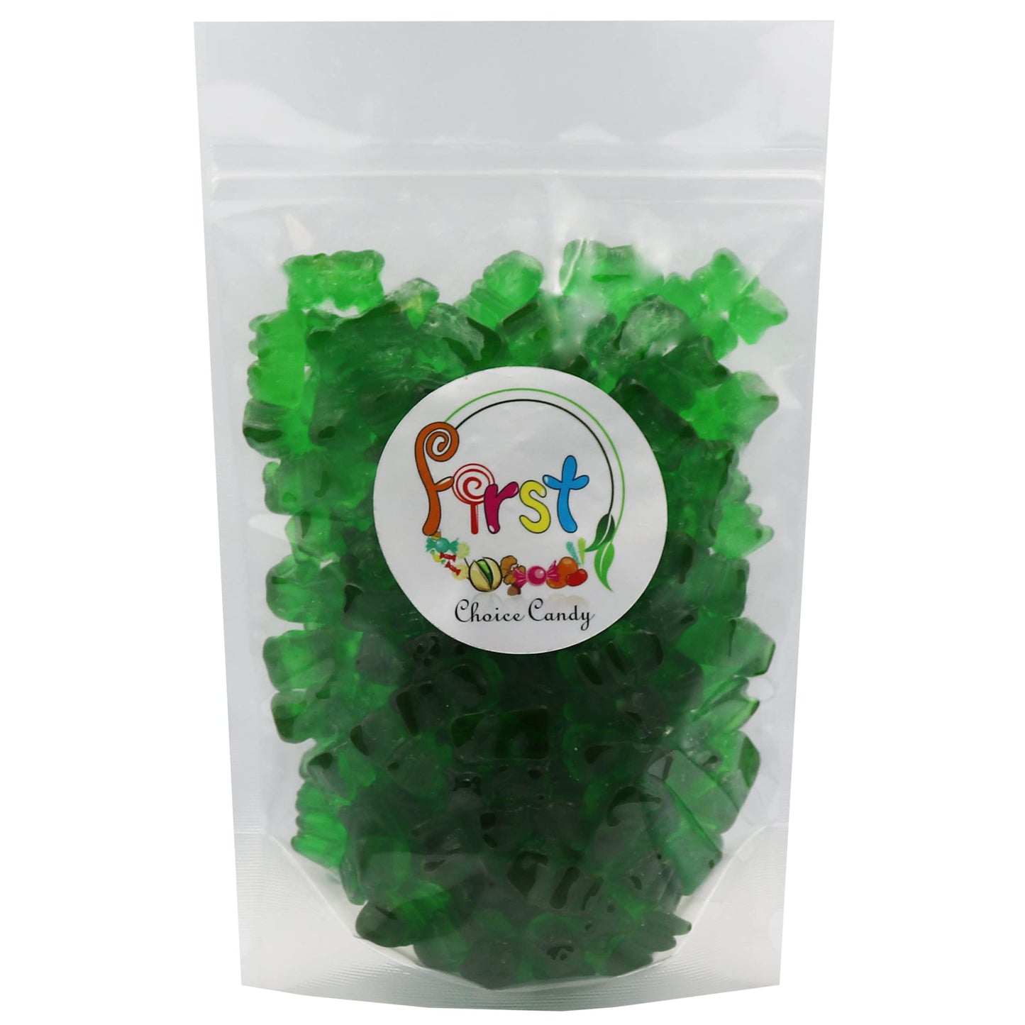 FirstChoiceCandy Gummy Bears (Green Apple, 5 Pound (Pack of 1))