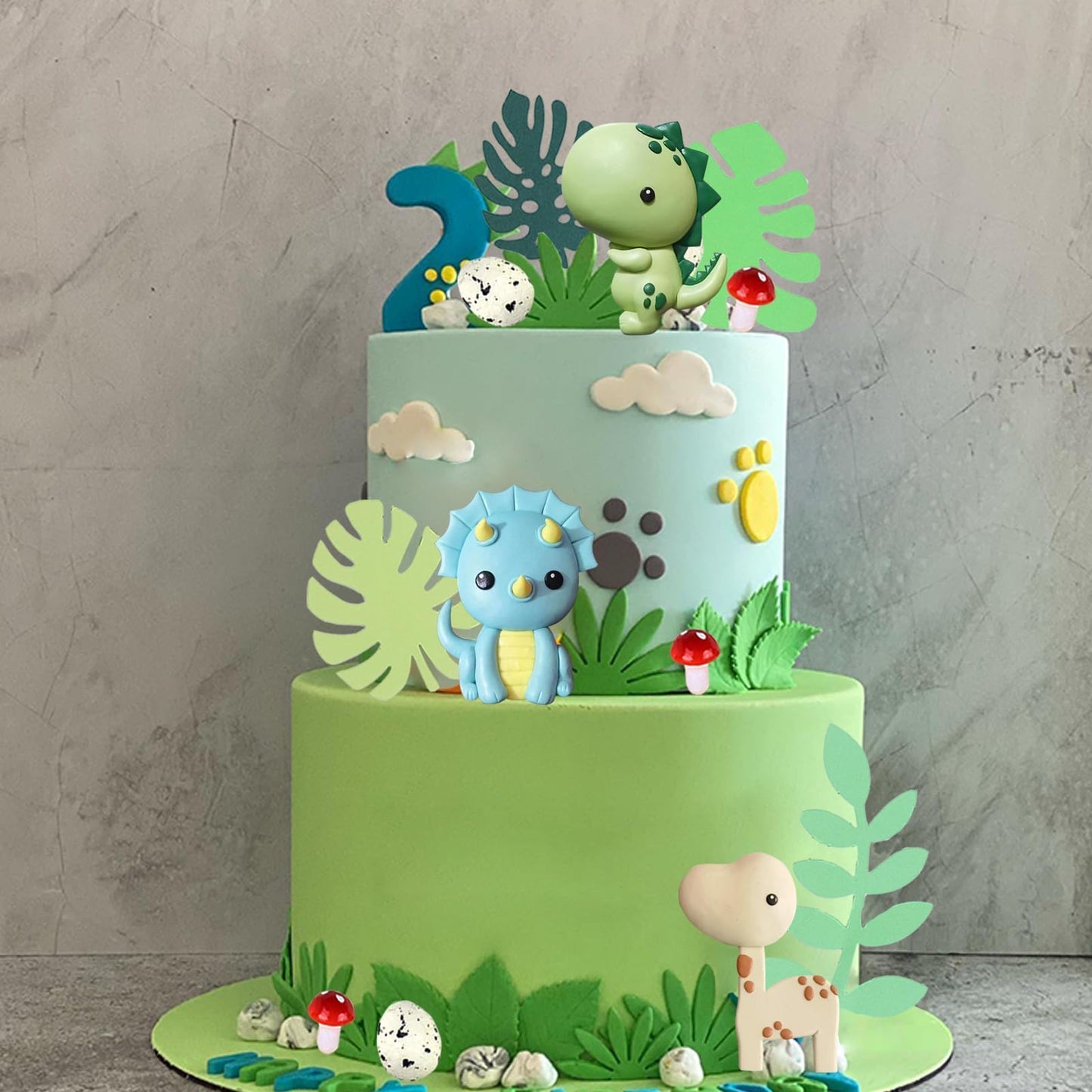 Baby Dinosaur Cake Toppers Dinosaur Cake Decorations Dinosaur Birthday Cake Toppers For Baby Shower Boy Girl Birthday Dinosaur T