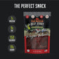 Top Notch Jerky Wagon Wheels Beef Jerky - High Protein Snack for Kids & mature-themeds - 16 Ounce Pack - Pepper Dill Pickle Flavor