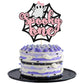 Gyufise 1Pc The Spooky One Cake Topper Pink Glitter The Spooky One Halloween Cake Picks 1St Birthday Cake Decorations For Hallow