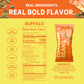 Rel Snacks Buffalo Roasted Edamame - High Protein Low Carb Snack (11g Protein per Serving) - Keto-Friendly, Vegan, Non-GMO - 10-