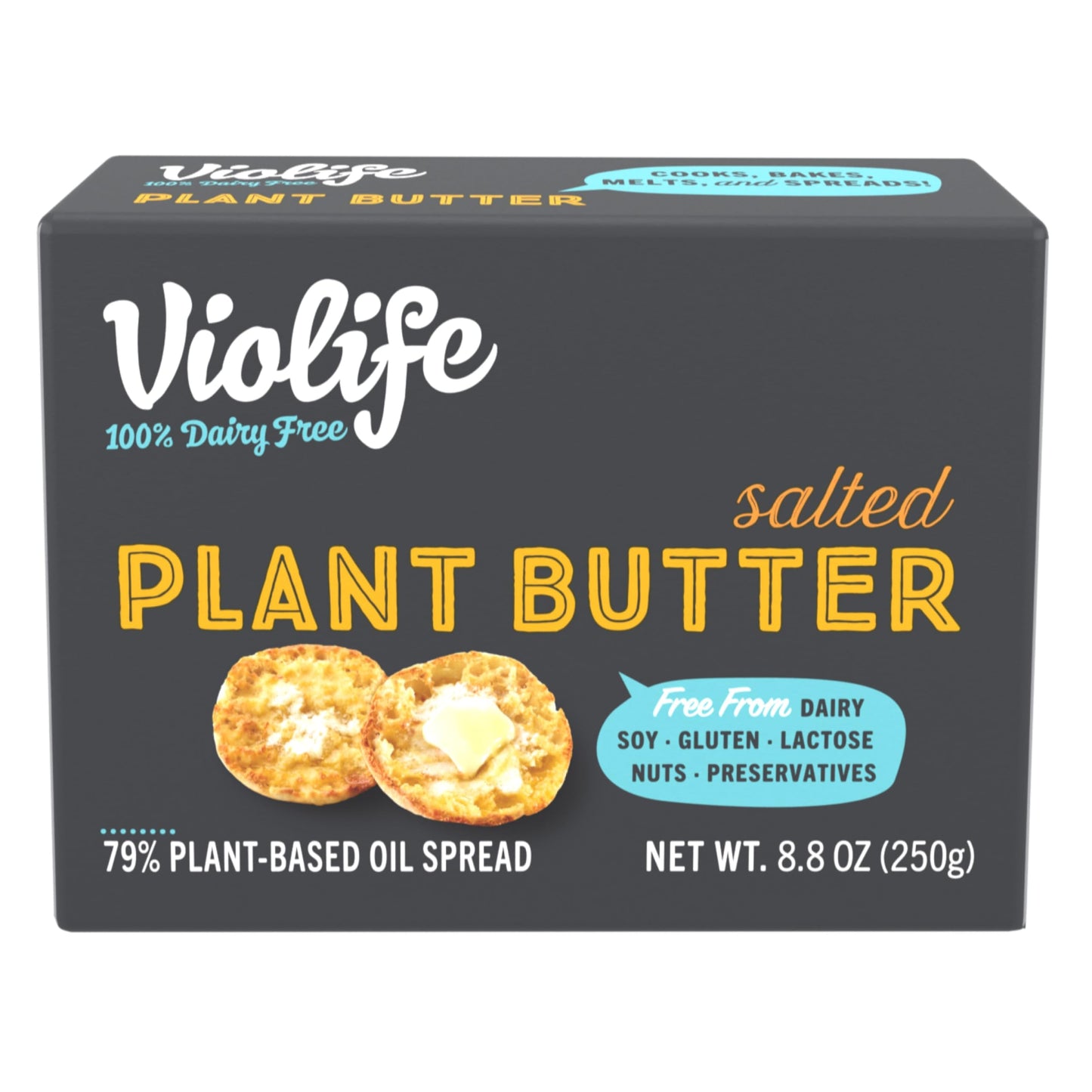 Violife Salted Plant Butter, 8.8 oz Block