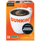 Dunkin Donuts Single-Serve Coffee K-Cup® Dark Roast 4 Count (Pack of 22)