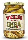 Wickles Wicked Okra Pickled - 16 oz
