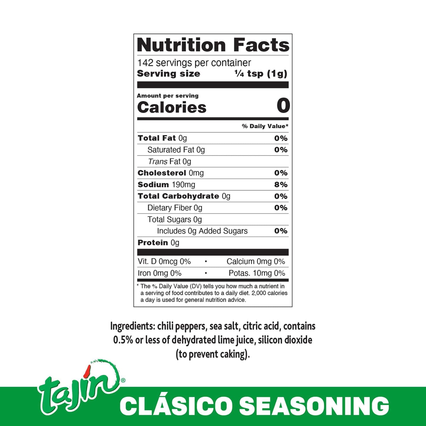 Tajín Clásico Chile Lime Seasoning 5 Oz (Pack Of 3)