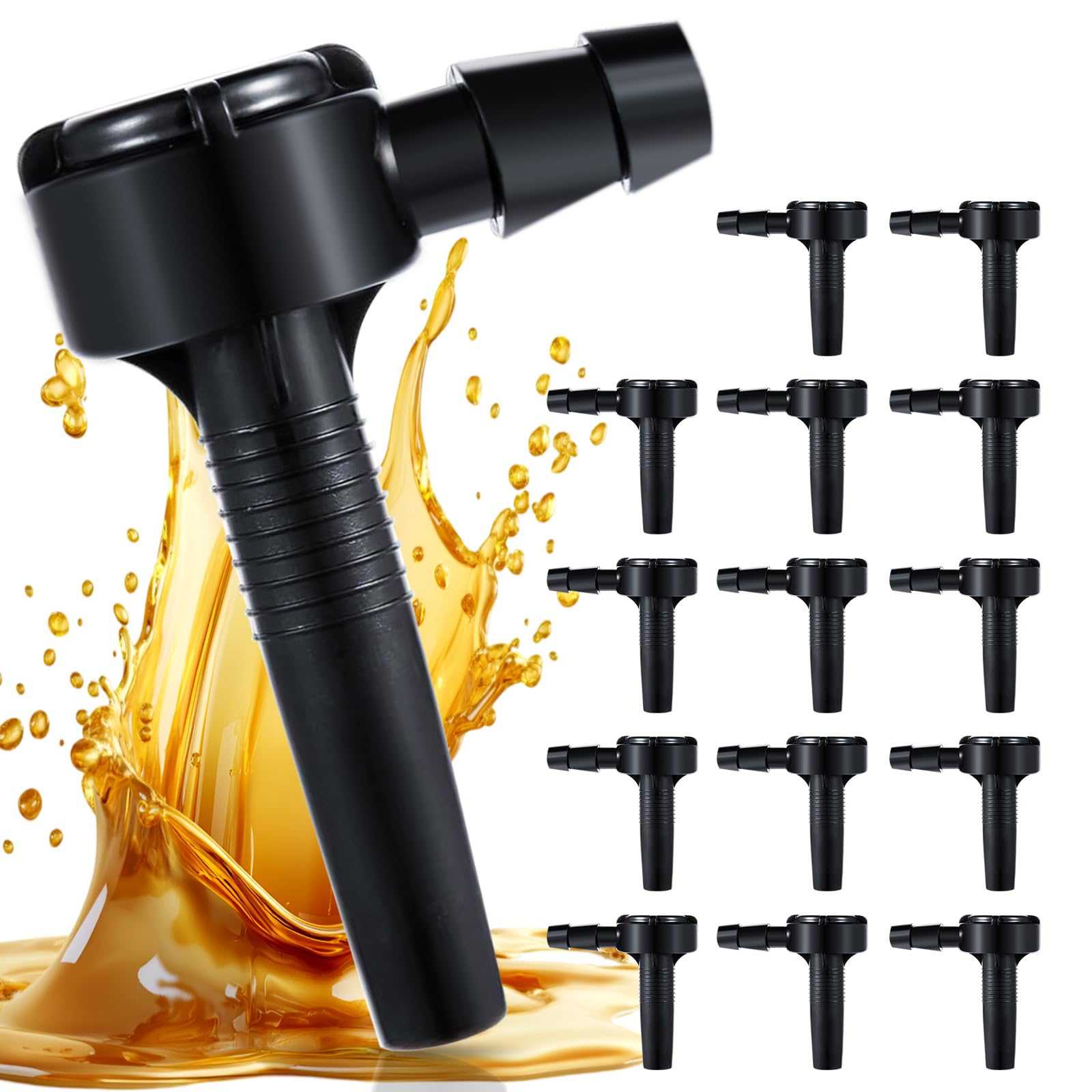 Upgrade 15 Pieces Black Maple Sap Spiles, 5/16 Tree Taps For Syrup, Maple Syrup Spile For Maple Birch Syrup Supplies, Maple Syrup Tapping Kit, Maple Tree Tapping Kit For Experts Or Beginners