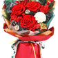 Jtoder Christmas Flower Gifts for Women, Forever Flowers for Delivery Prime, Preserved Long Lasting Rose Flower Bouquet Gift for
