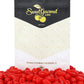 Sweetgourmet Red Jumbo Cinnamon Jelly Beans, Sweet And Spicy Candy, 3 Pounds