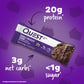 Quest Nutrition Double Chocolate Chunk Protein Bars, 20g Protein Bars, 1g Sugar, 4g Net Carb, Gluten Free, Keto Friendly, 4 Coun