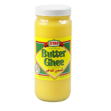 Ziyad Brand Butter Ghee, Clarified Butter, Perfect High Heat Cooking, Roasted Vegetables, Saut  Es, Hot Drinks (Chaider) And Fin