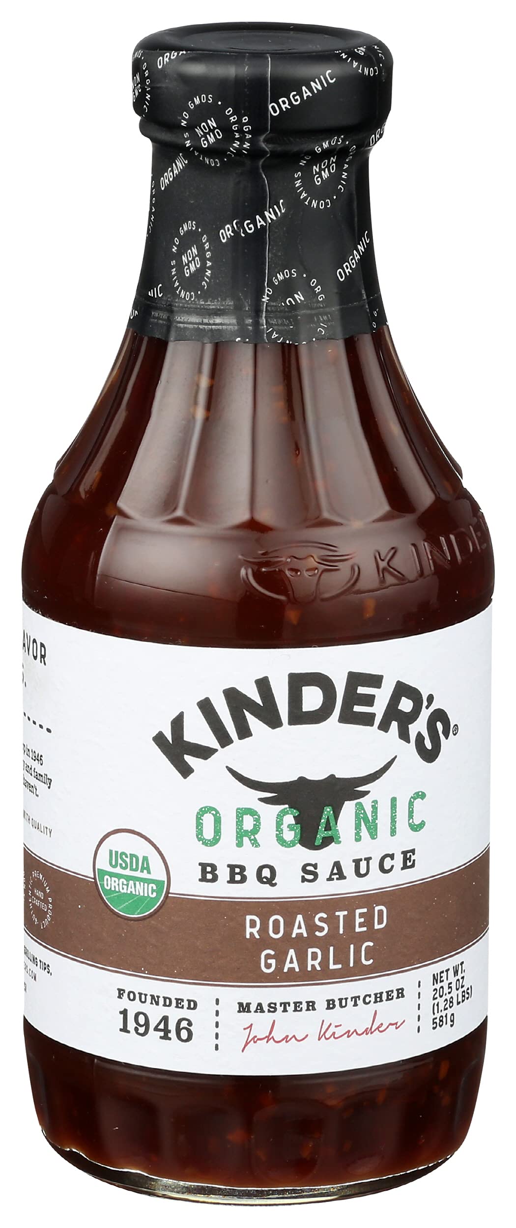 KINDERS SAUCE BBQ RSTD GRLC ORG