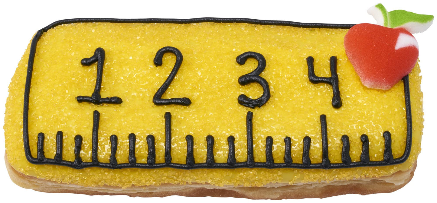 DecoPac Sanding Sugar, Yellow Edible Sugar Sprinkles, Edible Sanding Sugar in Handheld Container, Sugar Sprinkle Mix For Celebra