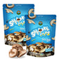 Terraland Shiitake Chips - Sea Salt, Crispy & Crunch Mushroom Snack, Non GMO, Vegan, Topping for Salads and Soups 2.12oz Bag - P