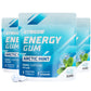GYMGUM Energy Caffeine Gum | Sugar-Free, Keto-Friendly | 50mg Caffeine | 120 Count | Arctic Mint